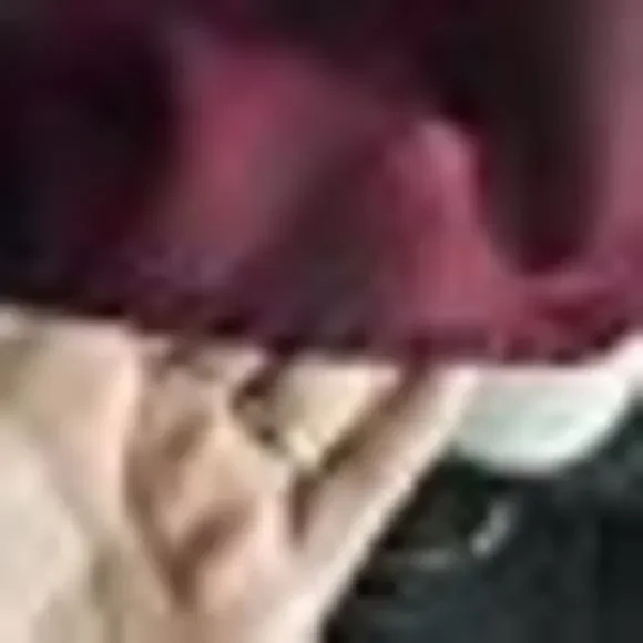 Vintage Blouse Maroon Sheer‎ Size Small Tie Neck Cream Collar Button C’est Chic - Picture 14 of 16